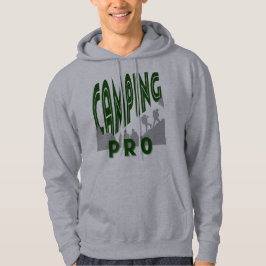 Campingpro - professionell camper hoodie för honom