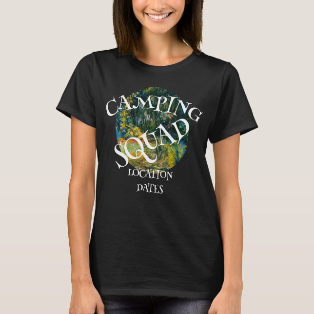 CAMPINGSLAG 2027 2026 2025 2024 2023 2022 2021 T SHIRT (Framsida)