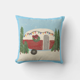 Campingsläpfordon vid jul kudde