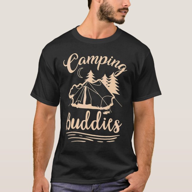 Campingstugor för liv Caravan-släpvagn RV T Shirt (Framsida)