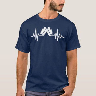 campingt-shirt vänner t shirt