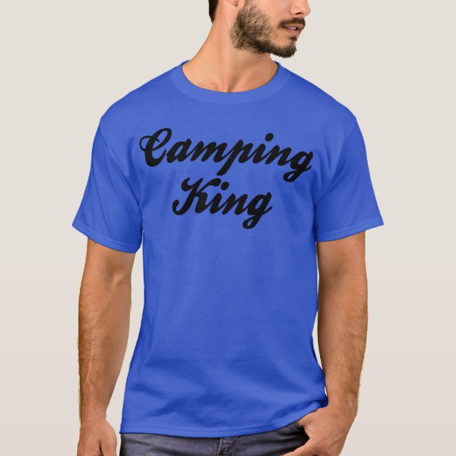 campingtillbehör för gud t shirt (Framsida)