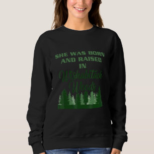 Campingturist Hon Föddes Och Växte Upp Wishabitch T Shirt