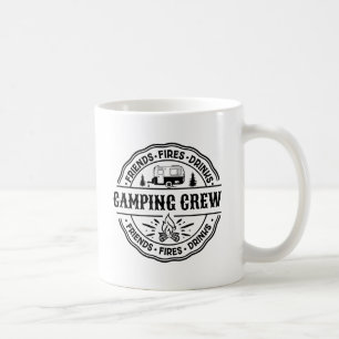 Campingvänner citerar kaffe Mugg