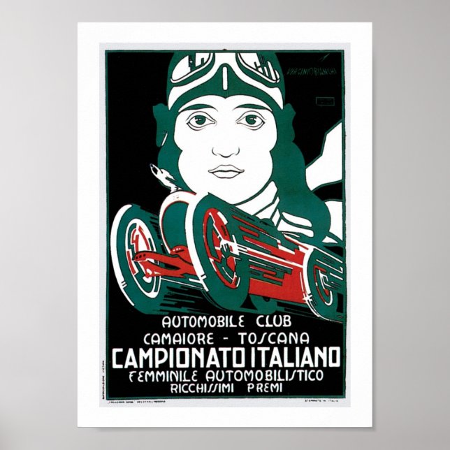 Campionato Italiano Poster (Framsidan)