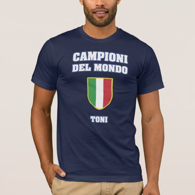 Campioni Luca Toni Tee Shirt (Framsida)