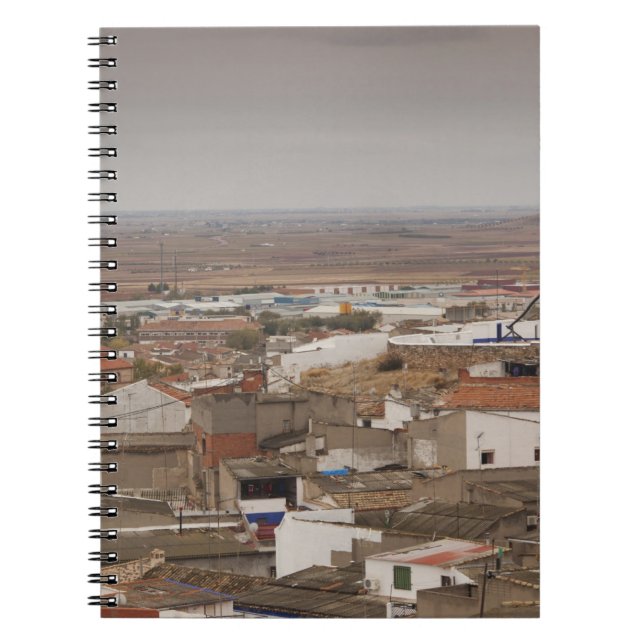 Campo de Criptana, antika La Mancha-vindkraftverk Anteckningsbok (Framsidan)