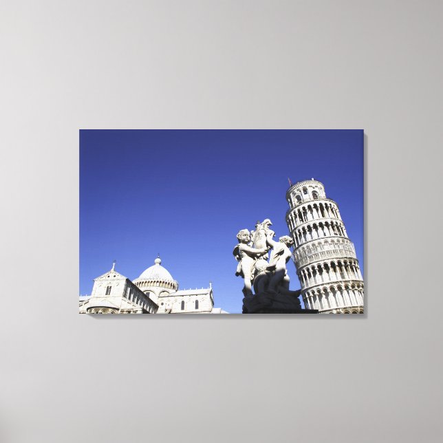 Campo dei Miracoli (Mirakelens fält) är Canvastryck (Framsida)