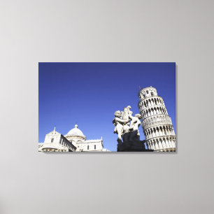Campo dei Miracoli (Mirakelens fält) är Canvastryck