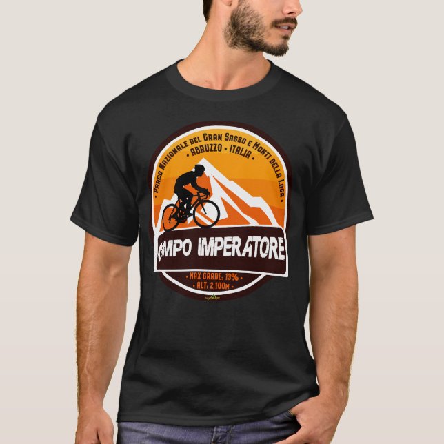 Campo Imperatore Italien Abruzzo Cycling 01 T Shirt (Framsida)