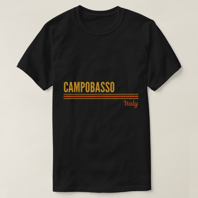 Campobasso-Italien T Shirt (Design framsida)