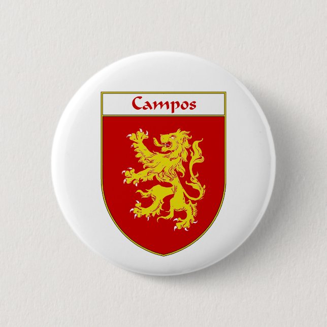 Campos vapensköld-/familjvapensköld knapp (Framsida)