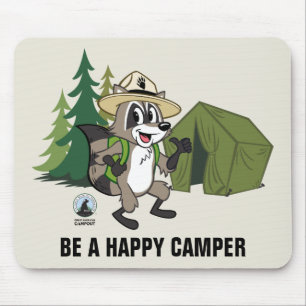 Campout för amerikan för skogsvaktarestack musmatta