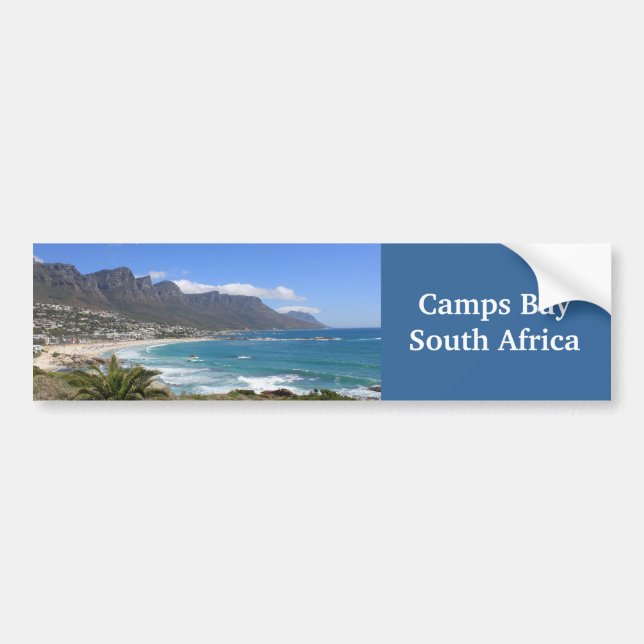 Camps Bay Beach, Sydafrika Bildekal (Framsidan)