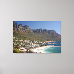 Camps Bay-stranden och Twelve Apostles Canvastryck