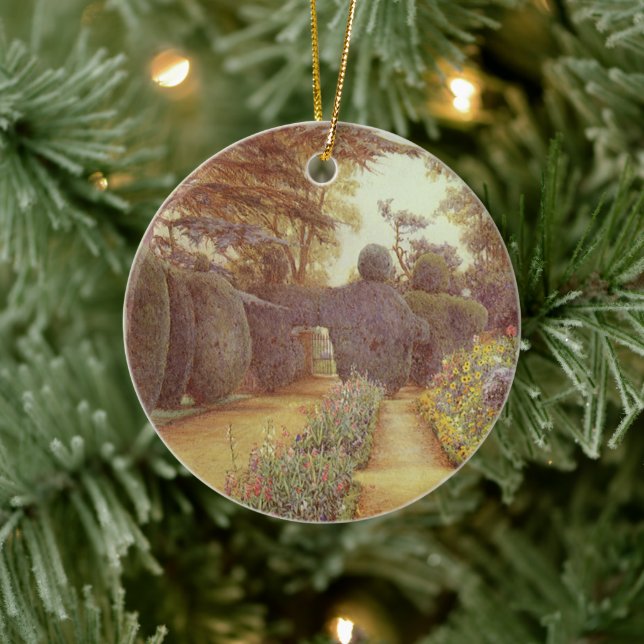 Campsea Ashe, Suffolk av Ernest Arthur Rowe Julgransprydnad Keramik (Träd)