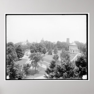 Campus, Amherst College, Amherst, Massachusetts c1 Poster