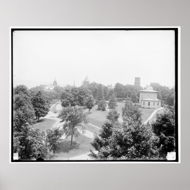 Campus, Amherst College, Amherst, Massachusetts c1 Poster (Framsidan)