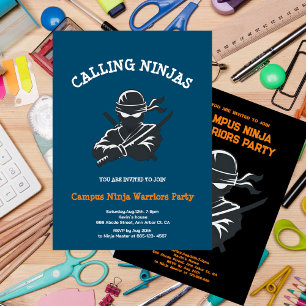 Campus Ninja Brevpartskort Spara Datumet