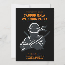 Campus Ninja Roligt cipher fraternit-inbjudan Spara Datumet
