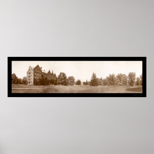 Campus Vassar College Photo 1912 Poster
