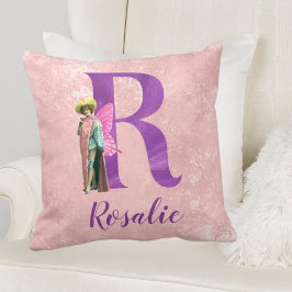 Campy Lila Shimmer Illustrated Brev R Kudde