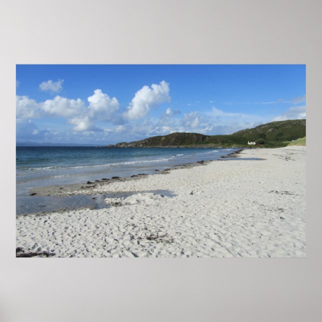Camusdarach Beach, Arisaig, Skottland Poster (Framsidan)