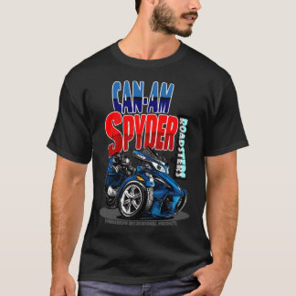 Can-Am Spyder Roadsters Retro Logo   T Shirt