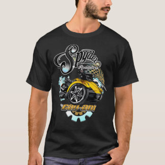 Can-Am Spyder Roadsters Retro Logotyp T Shirt