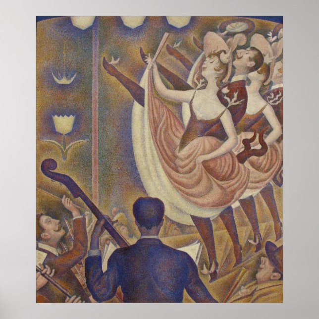 Can-Can Dance, 1890 Poster (Framsidan)