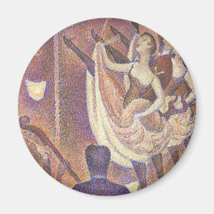 Can-can-dansen, Le Chahut av Georges Seurat Magnet