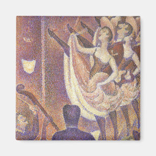 Can-can-dansen, Le Chahut av Georges Seurat Magnet