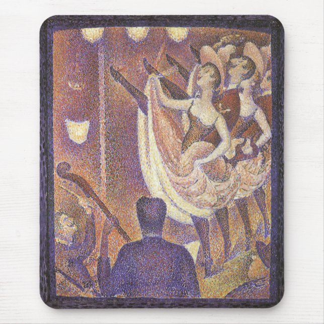 Can-can-dansen, Le Chahut av Georges Seurat Musmatta (Framsidan)