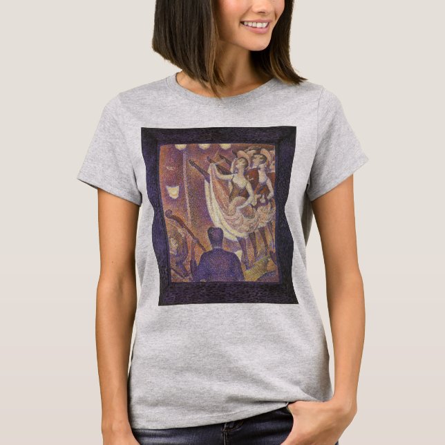 Can-can-dansen, Le Chahut av Georges Seurat T-shirt (Framsida)
