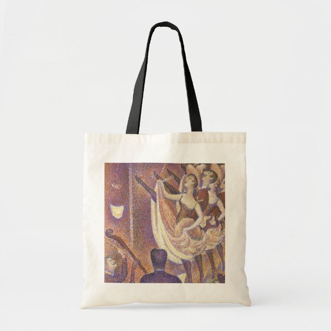 Can-can-dansen, Le Chahut av Georges Seurat Tygkasse (Framsidan)