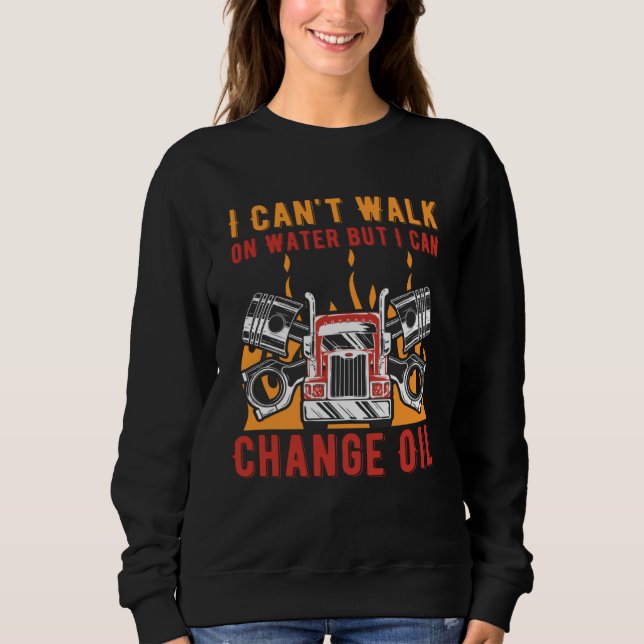 Can Change Oil Car Mechanic Auto Car Repair Trucke T Shirt (Framsida)