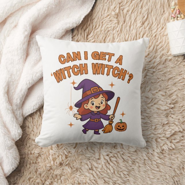 Can I Get a 'Witch Witch'? Kudde (Filt)