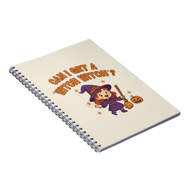 Can I Get a ‘Witch Witch’? Witchy Notebook Anteckningsbok (Högra Sidan)
