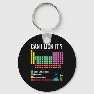 Can I Lick It Periodic Table Chart Science Teacher Nyckelring