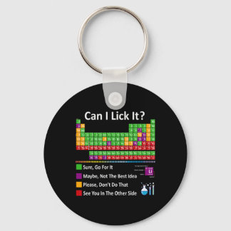 Can I Lick It Periodic Table Chart Science Teacher Nyckelring