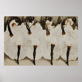 "Can" - Louis Icarts Art Deco Stil Poster