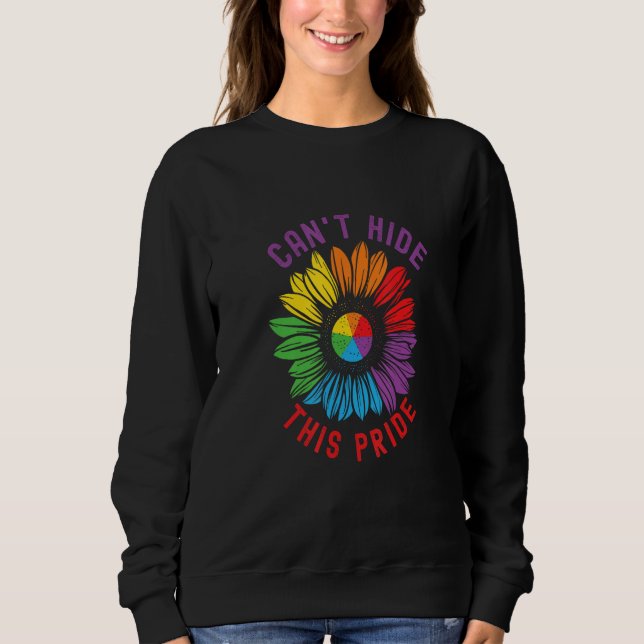 Can t Hide This Pride Pride Equal Rights LGBTQ T Shirt (Framsida)