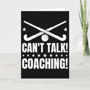 Can`t Talk Coaching - Landhockeytränare Kort