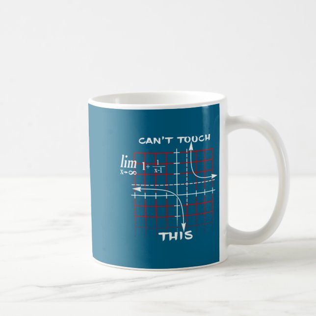 Can T Touch This Equation Math Funny Gift  Kaffemugg (Höger)