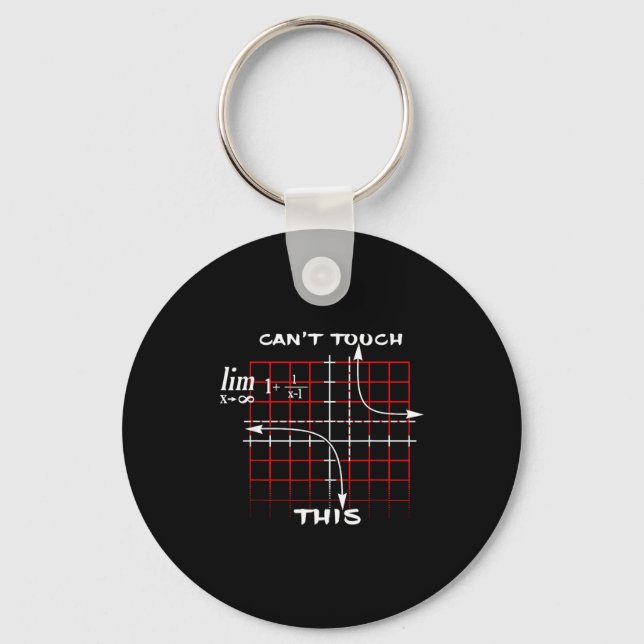 Can T Touch This Equation Math Funny Gift  Nyckelring (Framsida)