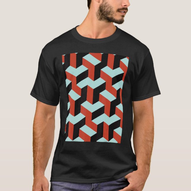 Can You Get Through This Maze Black T Shirt (Framsida)