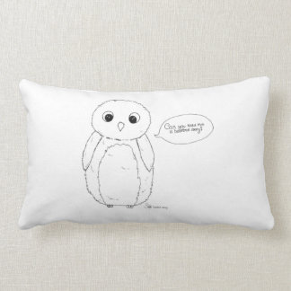 Can you read me a bedtime story? owl kudde. lumbarkudde