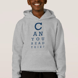 Can you read this? t shirt