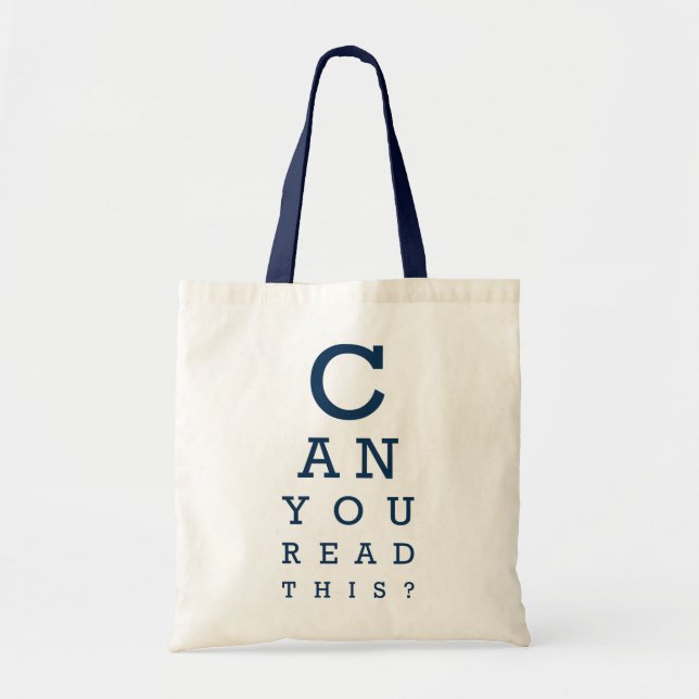 Can you read this? tygkasse (Framsidan)