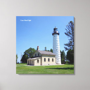 Cana Island Light kanvastryck